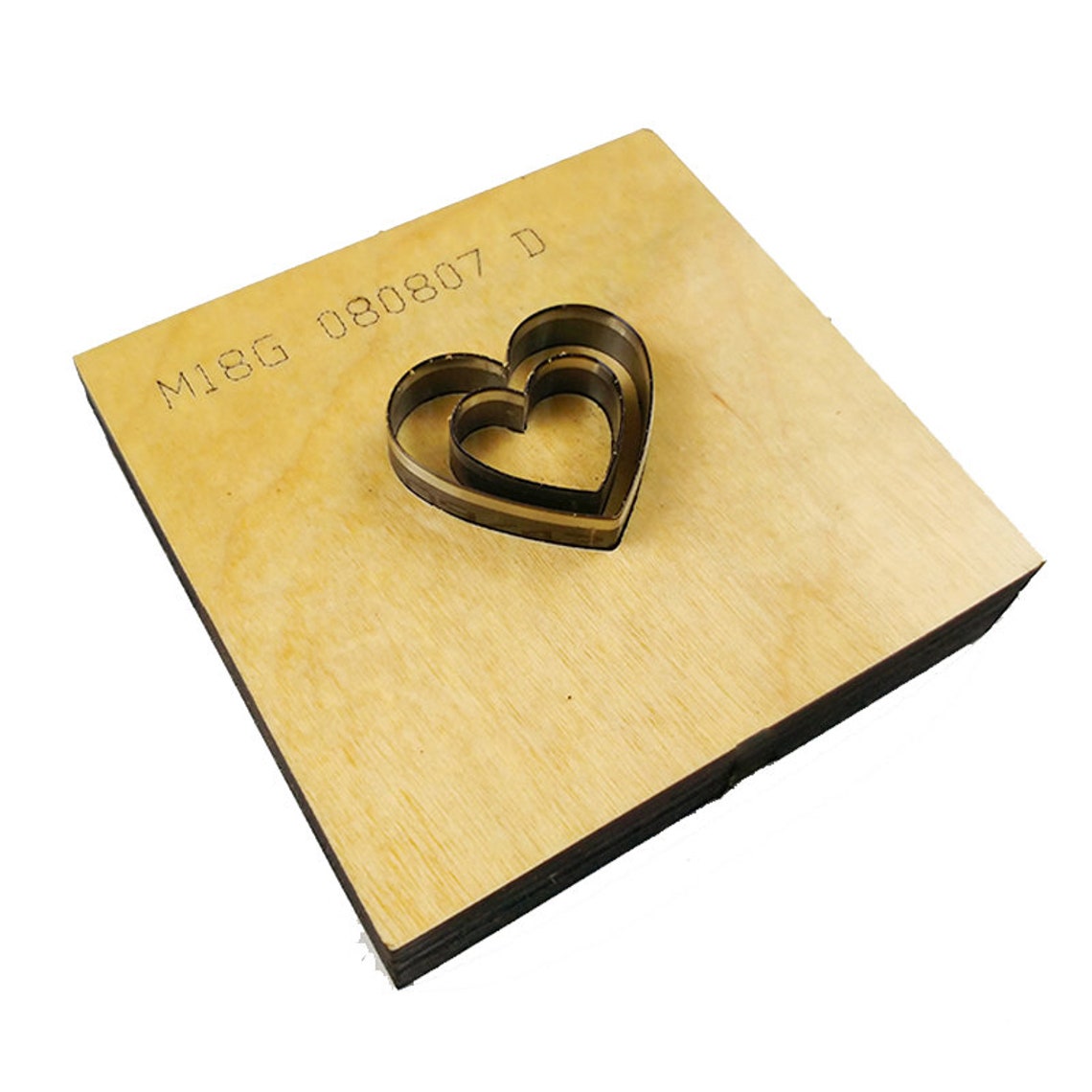 Heart Leather Cutting Diecustom Size Leather Punch Die Cut Etsy