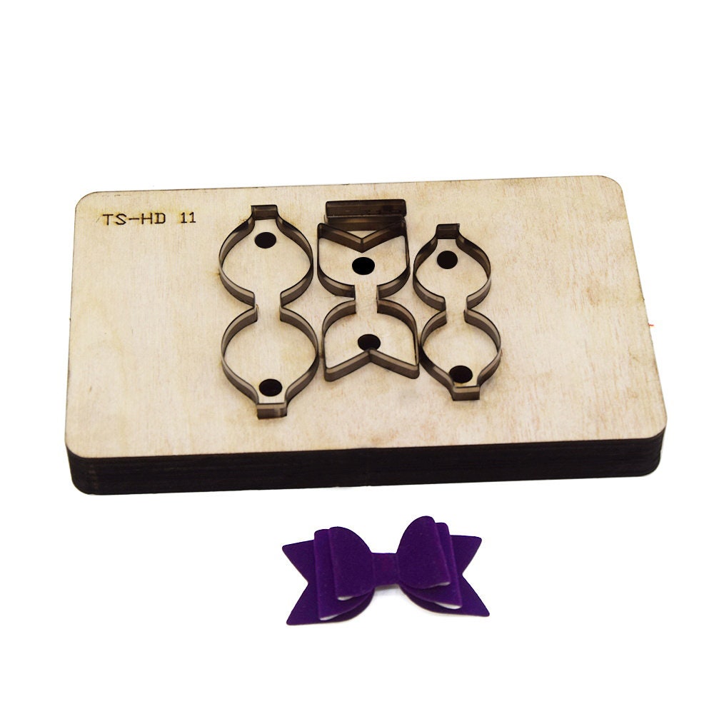 Bow Leather Punch DieDIY leather BowknotBow Mold Shape Etsy