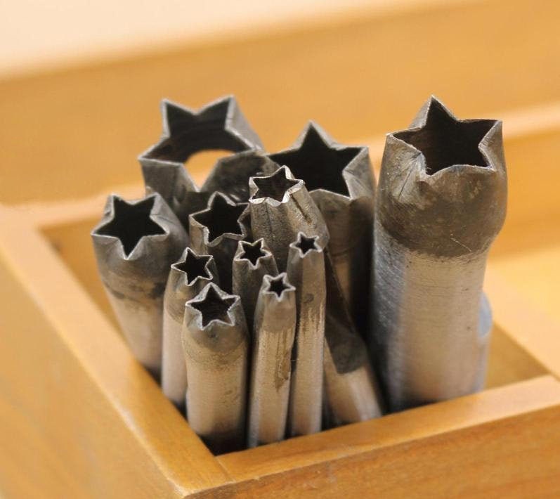 Leather punches shapes sale