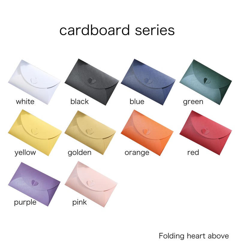 Heart Kraft Envelopes Set,Personalized Printing Envelopes With Love Heart Closure,Blank Cards,Mini Coin Envelopes,Gift Card Envelopes, image 12