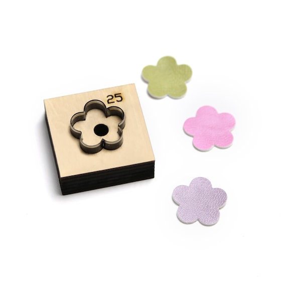 Flower Shape Leather Cutting Die, Custom Leather Crafts Tool, Personalized size Sizzix die