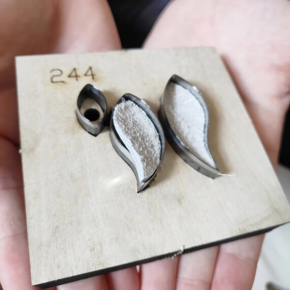 Leather Cutting Die Drop Earring Shape,leather Die Cut,custom Size