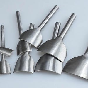 Herramienta para perforar cuero con esquinas redondeadas de 1/4, perforadora de cuero de varios tamaños, herramienta para perforar el extremo de la billetera y el cinturón