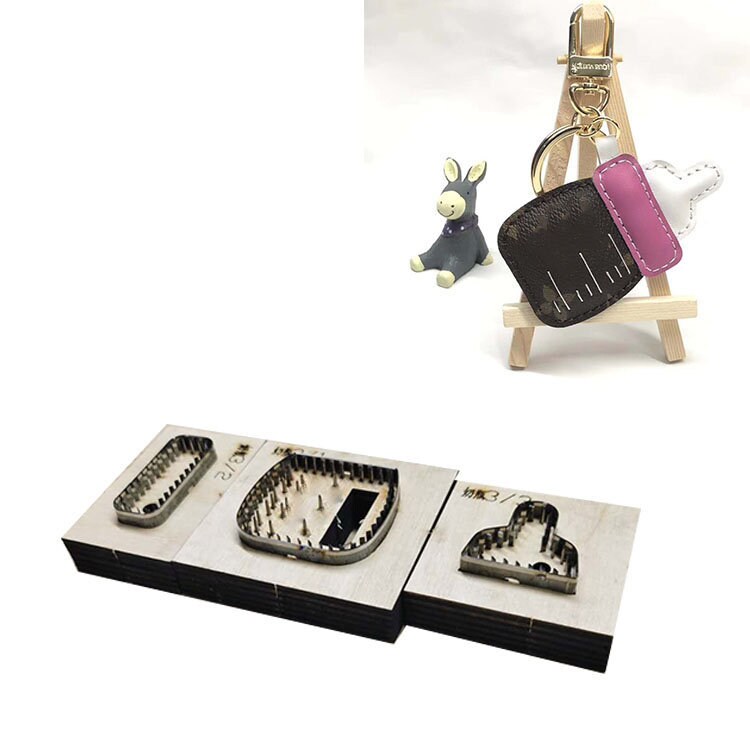 Baby Bottle Leather Keychain Cutting Die Cut Mold Customdiy Etsy