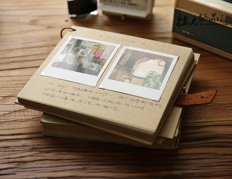 Album de scrapbooking Kraft vierge gravure de couverture Etsy France