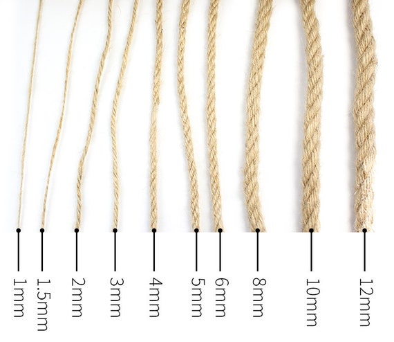  DOITOOL 2 Rolls Jute Rope Vintage Ribbon Decorative Craft Jute  Handmade Twine Rope Christmas Twine Jute DIY Craft Rope Jute Twine Hand  Decor Cord for Jewelry Making Artwork Gift : Tools