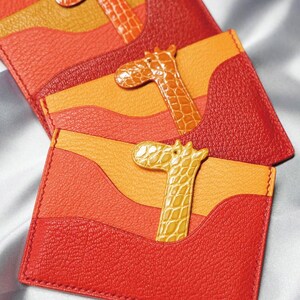Leder Giraffe Kartentasche sterben geschnittene Form Set, benutzerdefinierte Tierkartentasche Leder Stanzen, Leder Handwerk Kraft Werkzeug