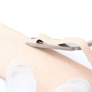 Leather Edge Stitching Groover,Groove Edge,Leather Craft For Handwork,Hand Leather Tool