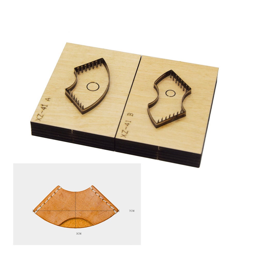 ブックマーク形状カスタムレザーパンチダイセット、DIYブックマーク