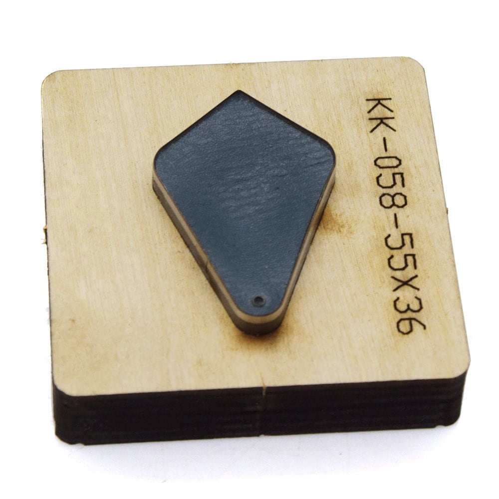 Custom Leather Punch Die Cut Molddiamond Shape Leather Etsy