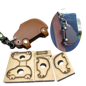 Car keychain bag Leather Cutting Die Cut Mold,DIY Leather Punch Die Set,Leather Crafts Kraft Tool Set
