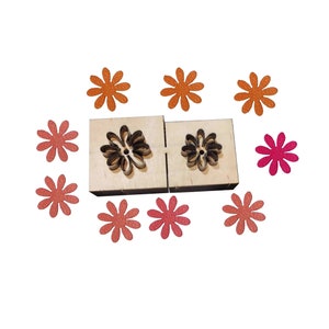 Flower Custom Leather Cutting Die,DIY flower Leather Punch Die Cut Mold,Leather Crafts Kraft Tool,