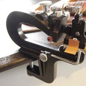 Leder Handwerk Kantenschälmaschine, Leder Splitter Skiver Schälwerkzeug, Leder Ausdünnung Maschine