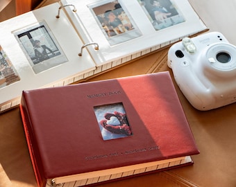 Loose-leaf Instax album,Fuji Polaroid Wide album with window ,Instax SQ Photo Memory Album,Writable Photo Album,Valentine Gifts