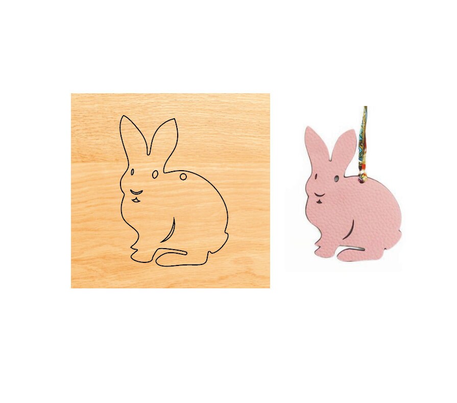 Rabbit Leather Cutting Die,custom Bunny Leather Punch Die Cut Mold