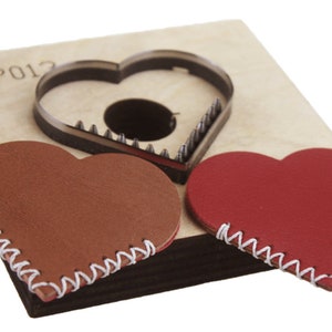 Heart Bookmarks Custom Leather Cutting Die,Star Leather Punch Die Cut Mold,Earrings Leather Crafts Kraft Tool