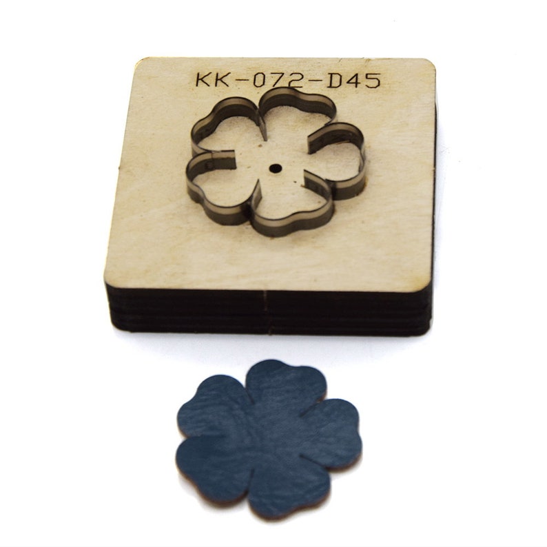 Flower Leather Punch Die Cut Moldleather Crafts Kraft Tool Etsy