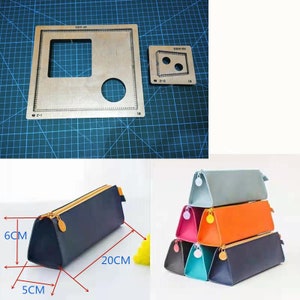 Long pencil case Leather Cutting Die Cut Mold,Custom Leather Punch Die Set,Leather Crafts Kraft Tool,Handmade Cutters