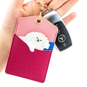 Niedliche Tier Karte Tasche gestanzt,DIY Hund Karte Tasche Stanzform Set,Eisbär Katze Hund Bär Handwerk Kraft Werkzeug Set, Information Card Pack für Kinder