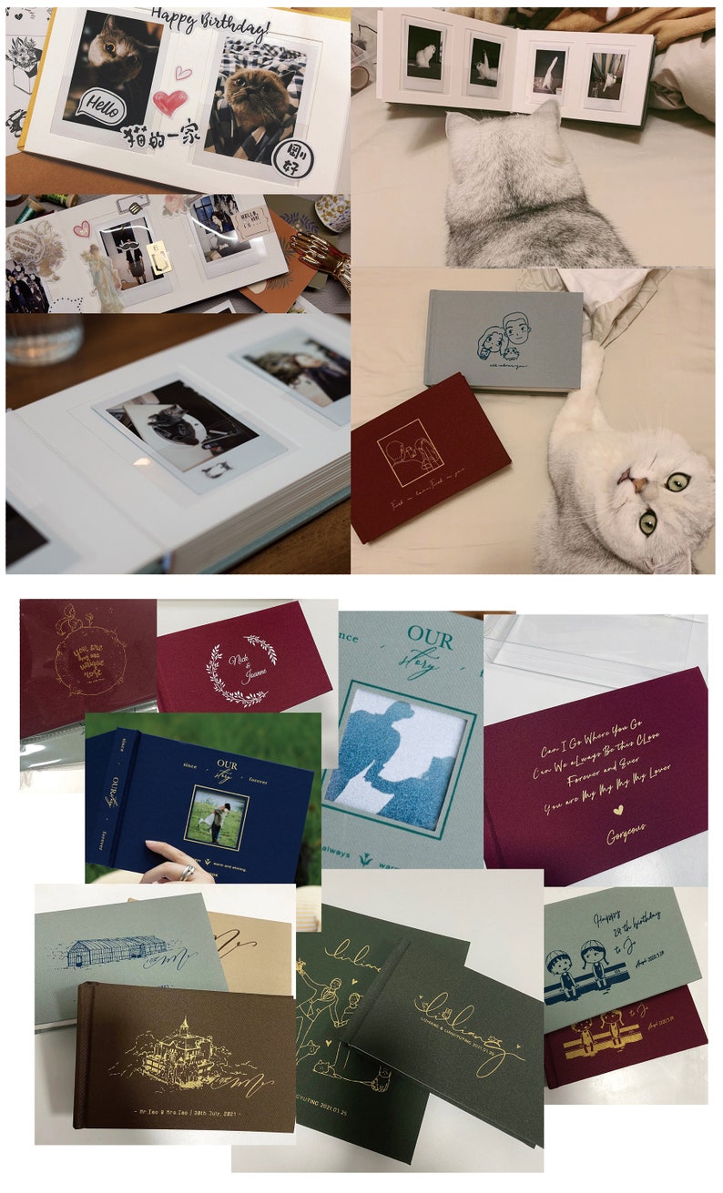 Ready to ship Fuji Polaroid album,Instax Photo Memory Album,Writable Photo Album,3-inch Photo Album,For Polaroid Photo Paper,Valentine Gifts image 4