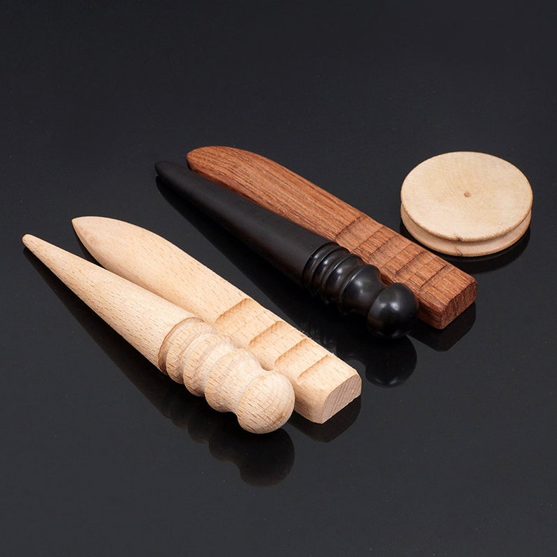Leather Edge Slicker,wood Polishing Leathercraft Hand Tool,leather ...