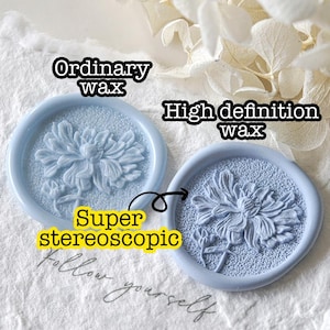 Cera de selagem fosca estereoscópica Cherry. Conjunto de grânulos de cera de detalhes de alta definição. Destacando detalhes com partículas de cera de tinta de fogo