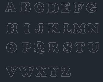 26文字のパーソナライズされたペンダントダイカッター、26個の