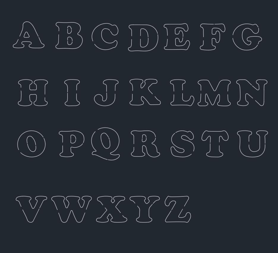 26文字のパーソナライズされたペンダントダイカッター、26個の