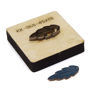 Custom Leather Cutting Die,Leaf Shape Leather Punch Die Cut Mold,Leather Crafts Kraft Tool,
