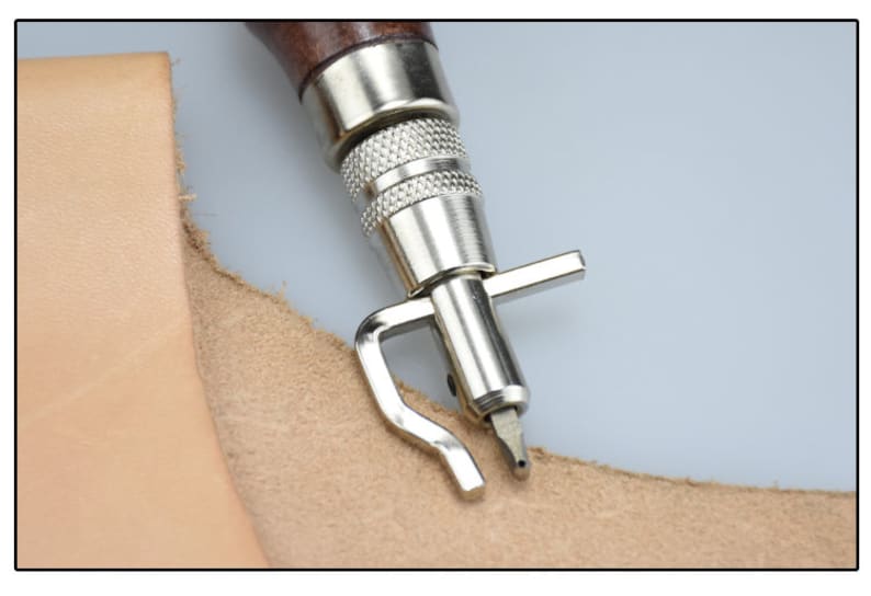 5 in 1 Adjustable Leather Edge Stitching Groover Set 3 Replace Etsy
