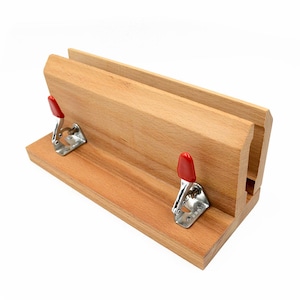 Leather Retaining Clip Wood Tools, Leather Craft Stitching Pony Vise Tool,Leather Lacing Pony ,Stitching Horse
