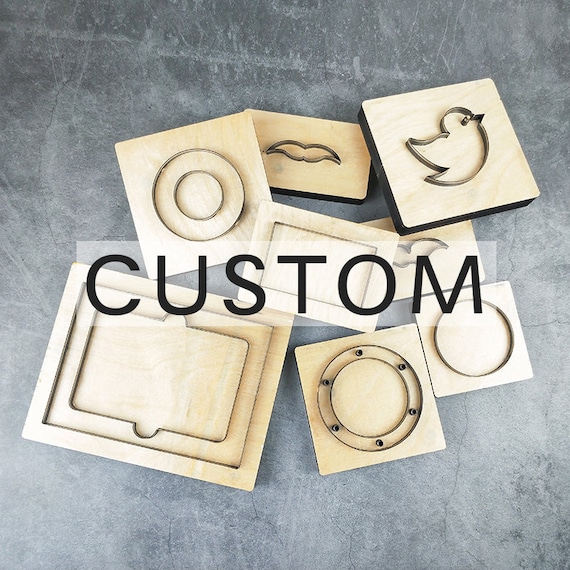 Leather cheap die cuts