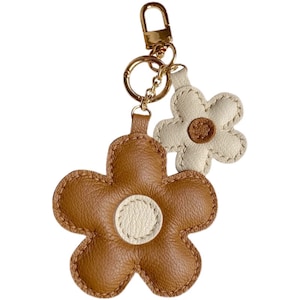 Flower Keychain Leather Cutting Die,Eight Petal Flower Shape Leather Punch Die Cut Mold, Leather Crafts Kraft Tool
