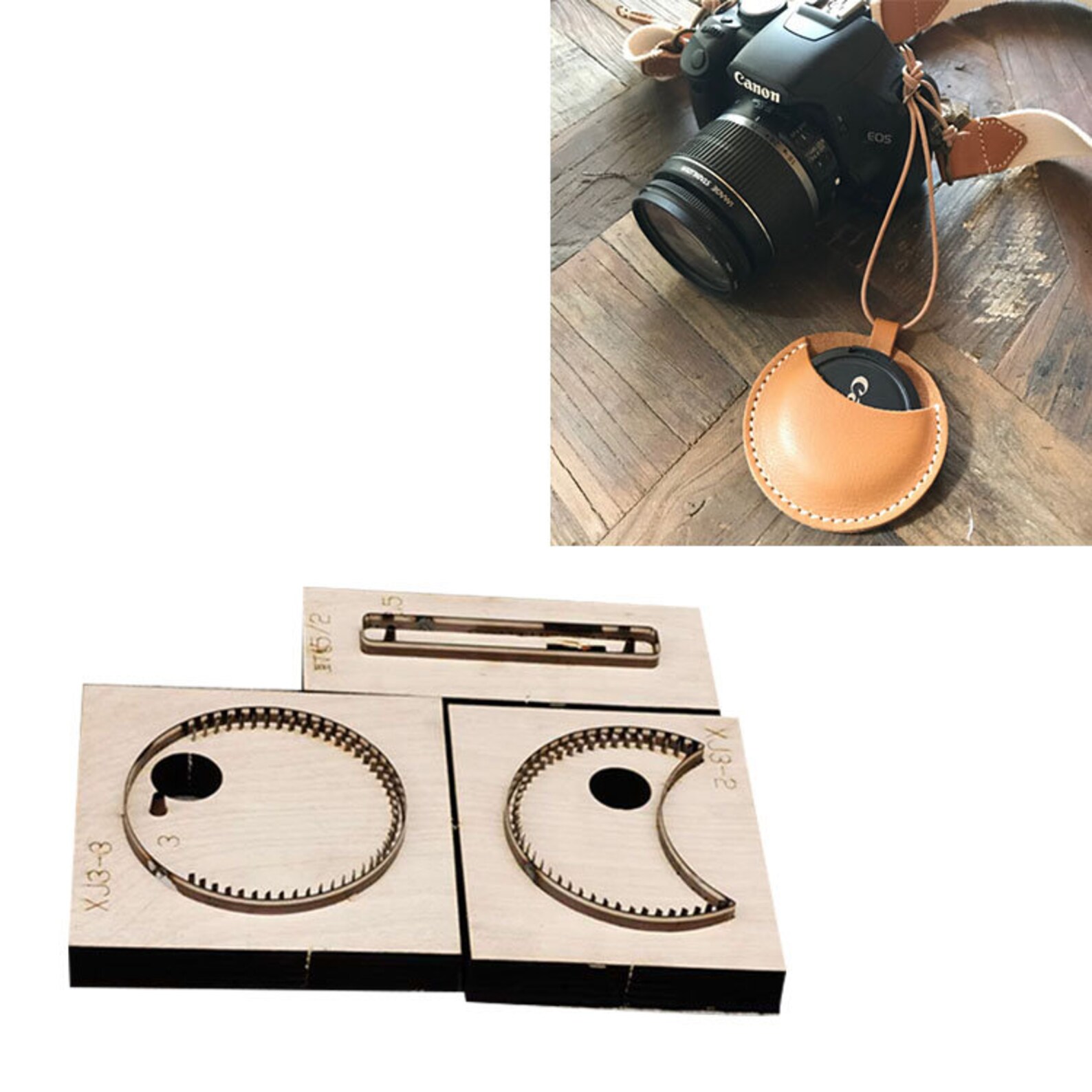 Camera Lens Dust Cover Leather Cutting Die Cut Mold Setcustom Etsy