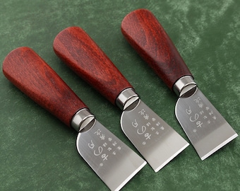 Leder Schälmesser, dünnes Ledermesser, Schrägmesser Kreismesser dünnes Werkzeug, dünnes Ledermesser