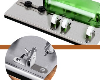 Electric Glass & Ceramic Bottle Cutter – DIY 6000 RPM Tool For Making Vases, Pots, Lamps