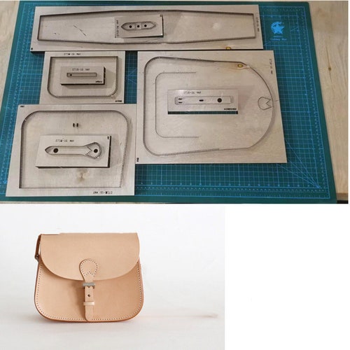 DIY Card Bag Leather Cutting Die Cut Mold Sethandmade Women Etsy