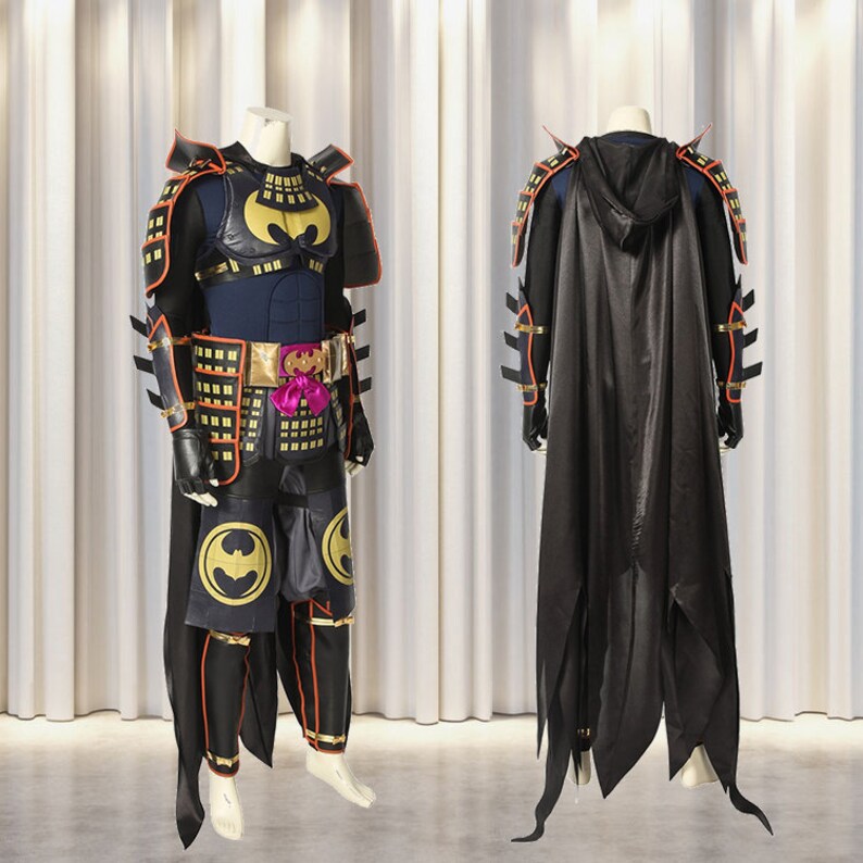 Bruce Wayne Ninja Kit Batman Begins Fancy Dress Up Halloween Child Costume