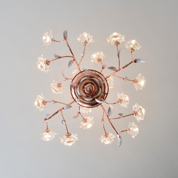 Lotus on sale flower chandelier