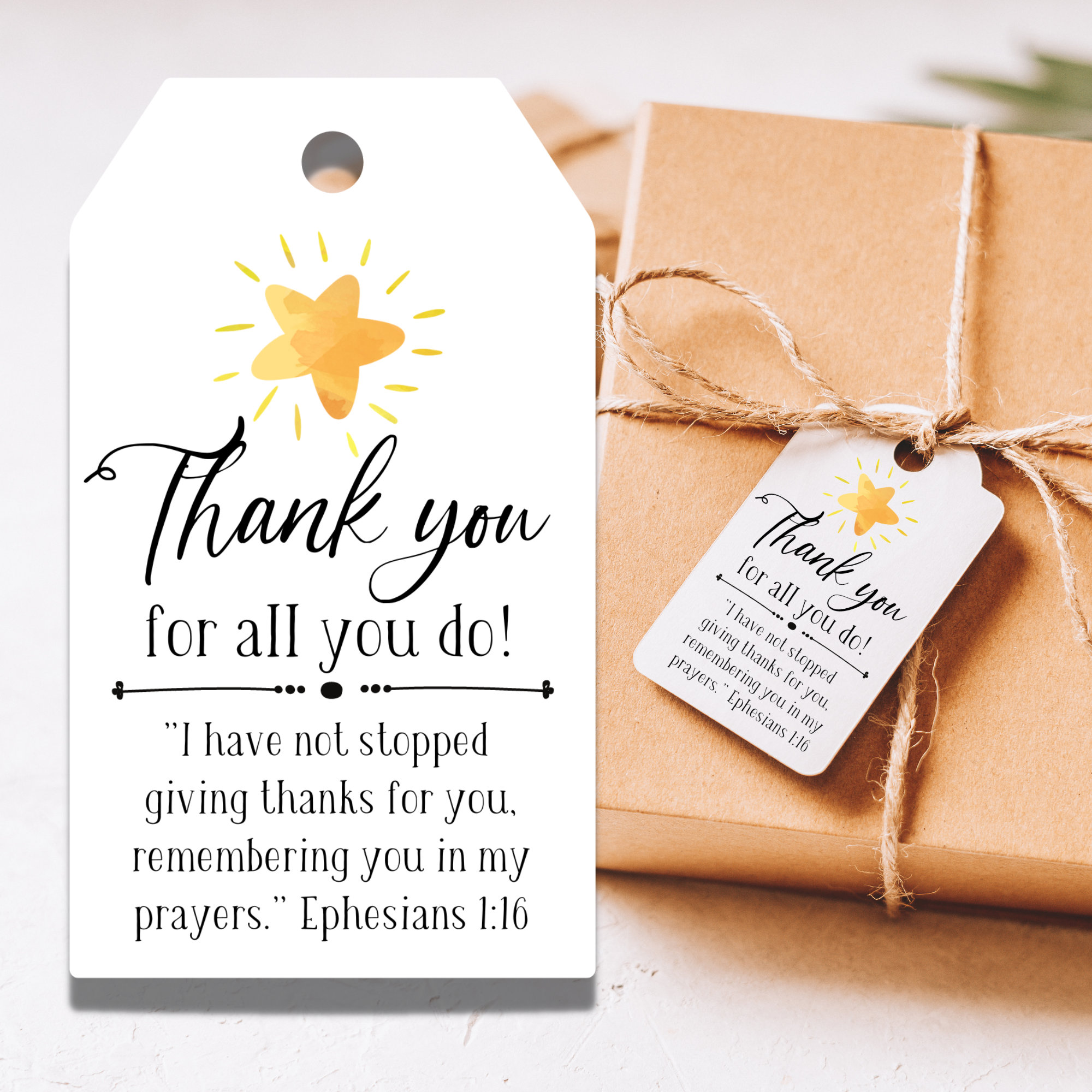Printable Gift Tag Volunteer Thank You Teacher Thanks Etsy