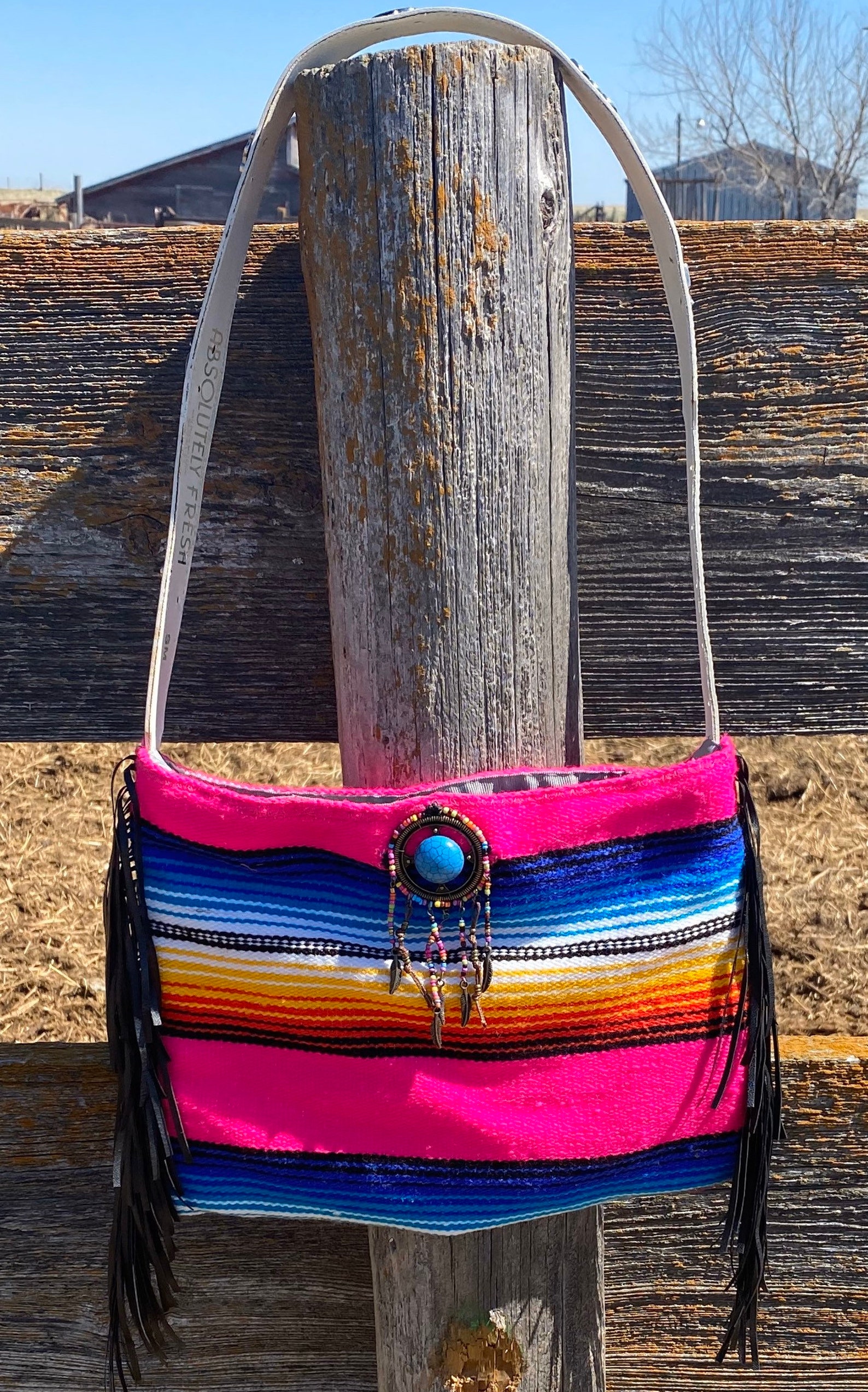 Saddle Blanket Shoulder Purse Etsy