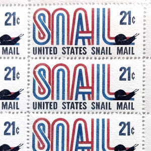 Snail Mail Stamps