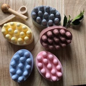 Goat milk soap massage bars