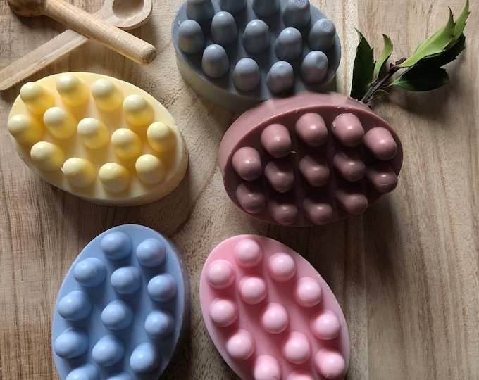 Goat milk soap massage bars