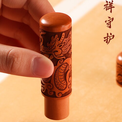 Custom Seal of Chinese Traditional Zodiac Chinese Name Seal Etsy