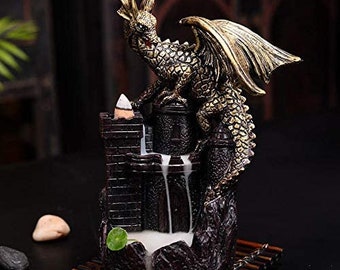 Smoke Waterfall Etsy