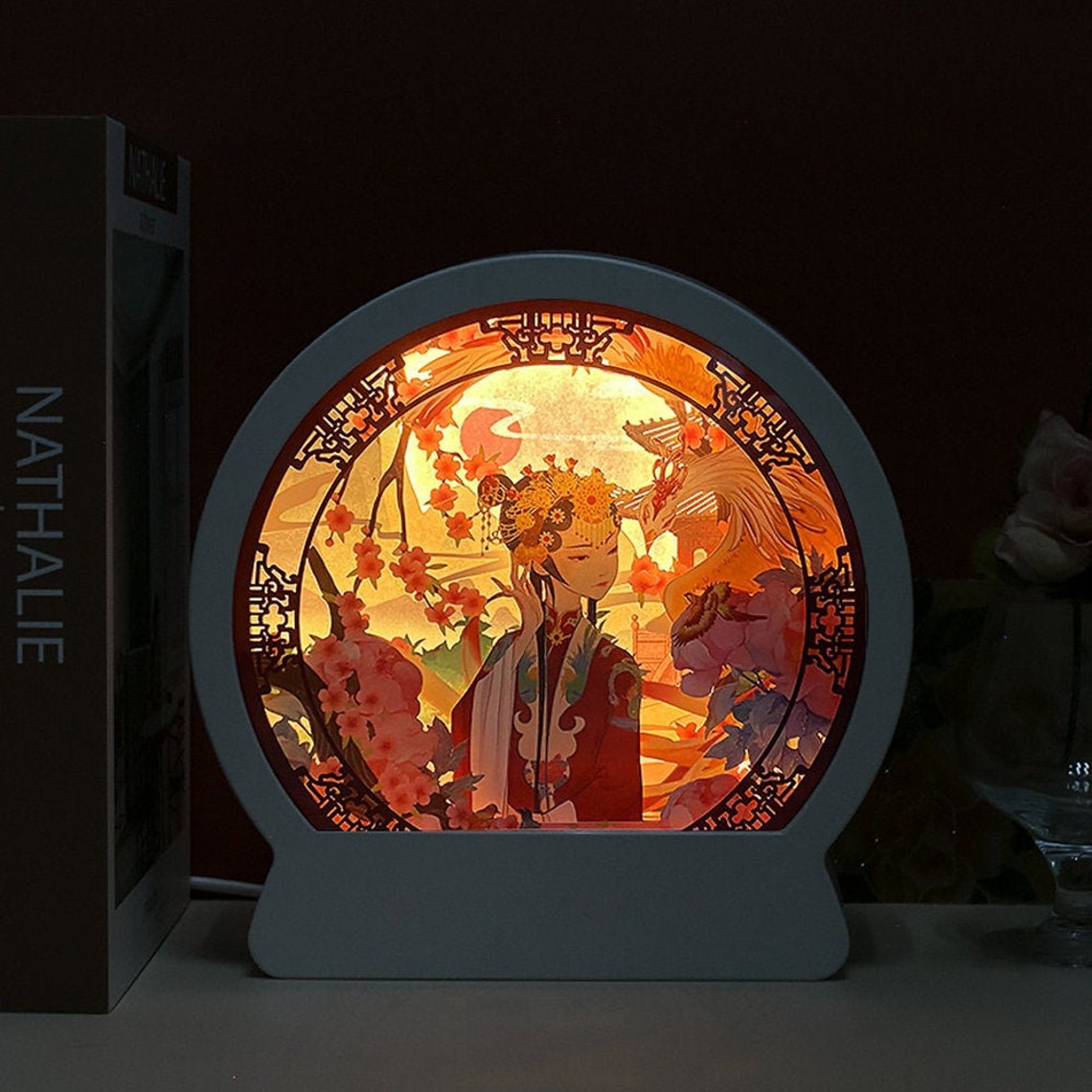 Papercut Light Boxes Creative 3D Shadow Box Led Night Light - Etsy Papercut Light Boxes Creative 3D Shadow Box Led Night Light - Etsy