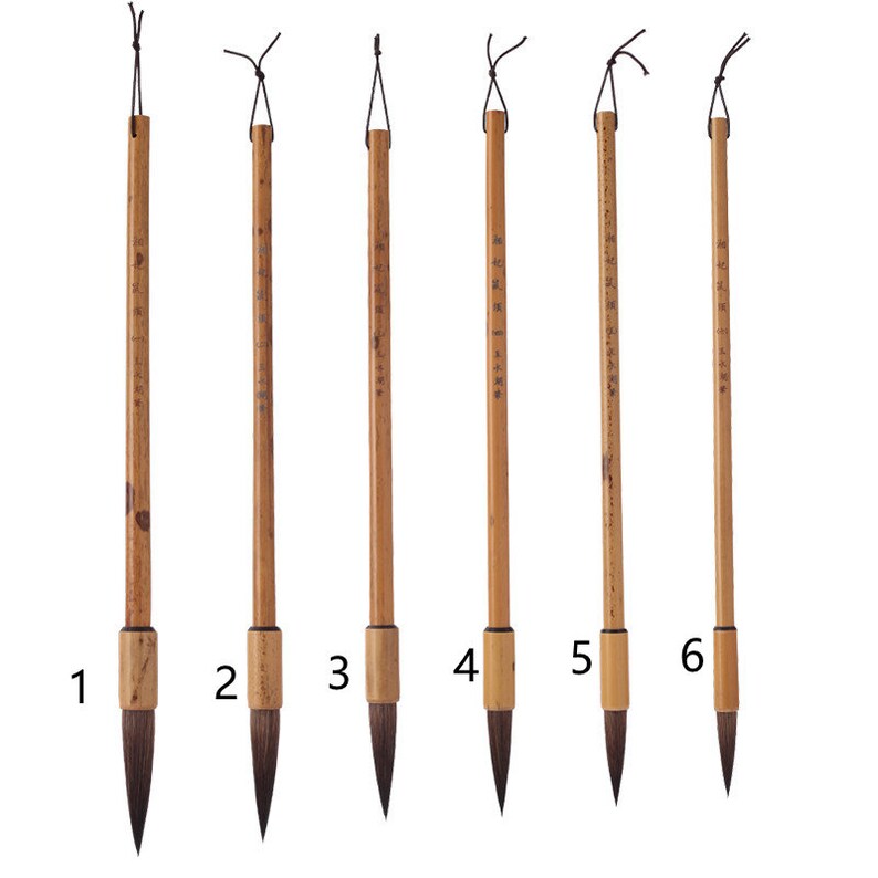 Watercolor Brushes Chinese Calligraphy Brush Set Kanji Etsy