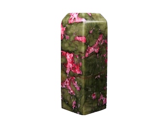 Customized Chinese Name Seal Natural Peach Blossom Stone Engrave Your Name Chinese Art Stamp for Calligraphy and Sumi Painting (3 CM)