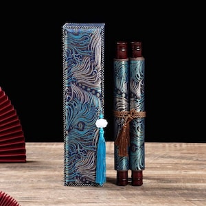 Aangepaste blanco Chinese rol rijstpapier en zijdeschildering Xuan scroll aangepaste Chinese kalligrafie